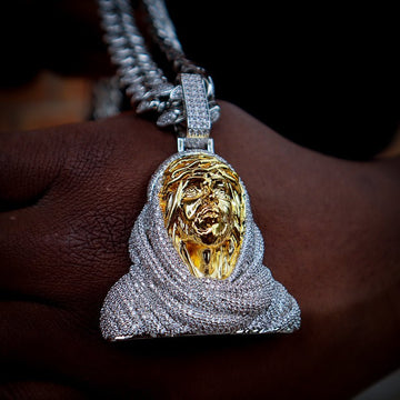 3d Iced Jesus Pendant ZUU KING